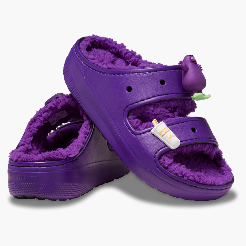 ユニセックス McDonald's x Crocs コラボ GrimaceCozzy サンダル McDonald's x Crocs Grimace Cozzzy Sandal - McDonald's Golden