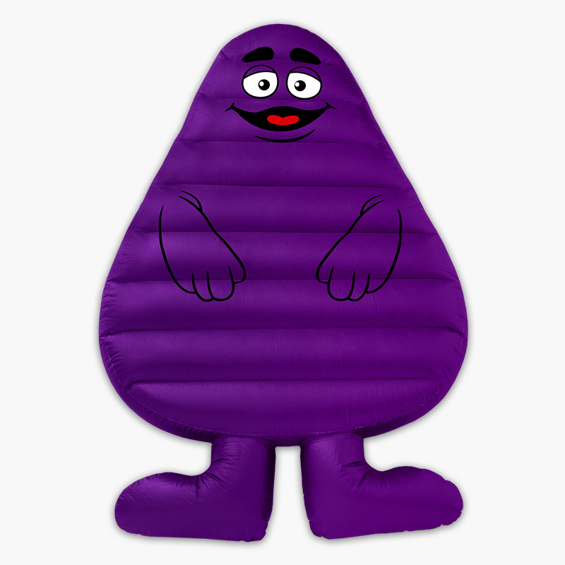Purple Inflatable Pool Floatie