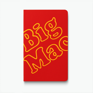 Red Big Mac Lined Journal