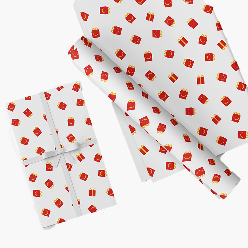 McDonald's Gift Wrap Golden Arches Unlimited