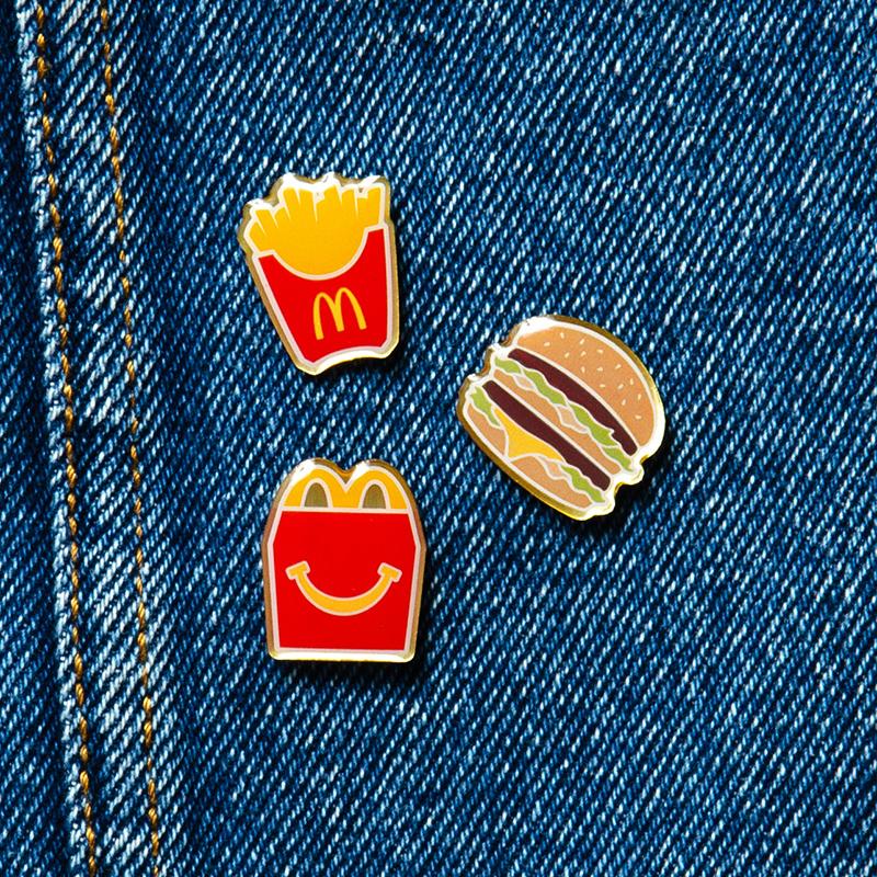 Mcdonalds Pins and Buttons for Sale